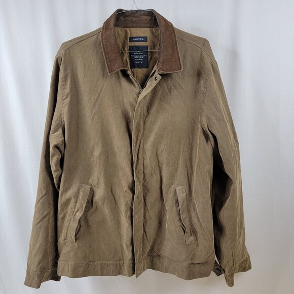 Nautica Men’s XXL Barn Jacket | Corduroy Collar | Classic Field Style - Picture 2 of 11